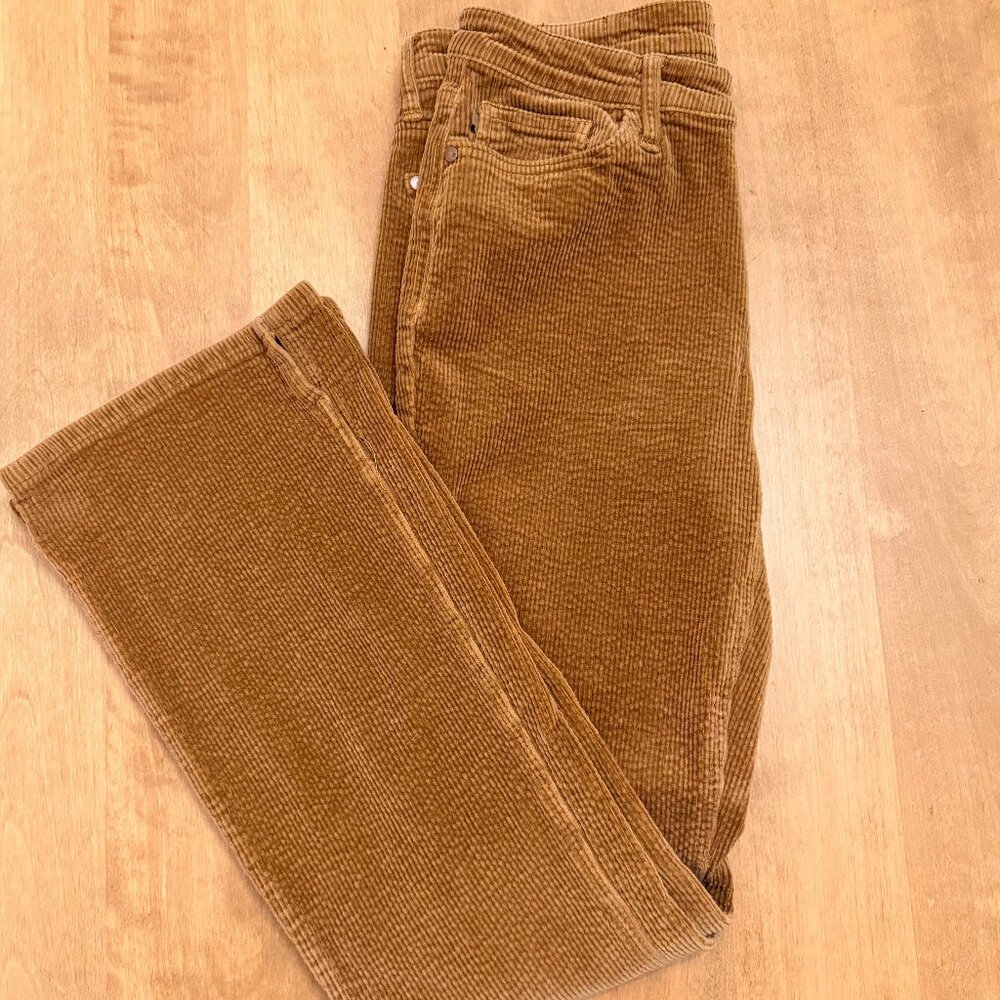 Judy Blue Women's Cordelia Bootcut Corduroy Pants in Camel JB88521 13/31 Jeans